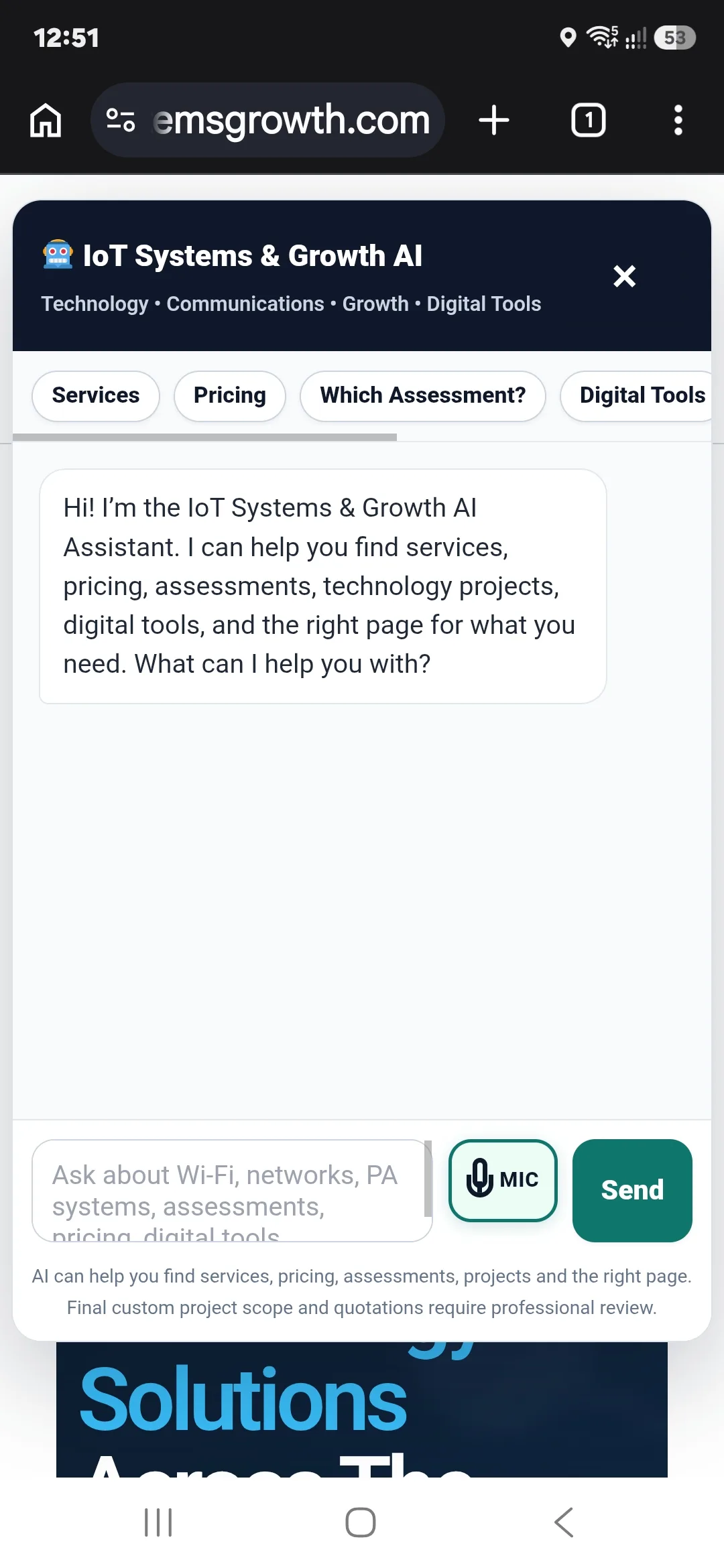 Customer Growth Blueprint Managed AI Growth Platform screenshot 3